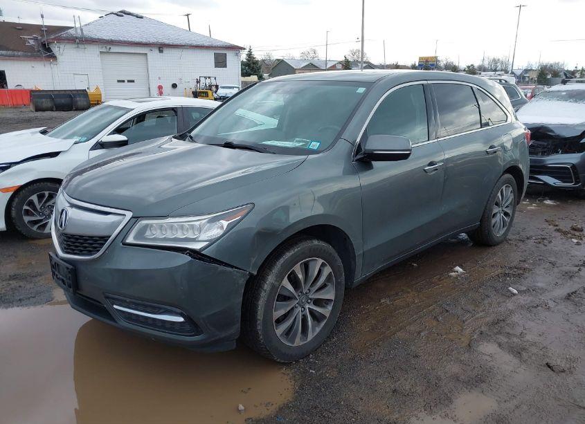 Photo 2 of 2014 Acura Mdx TECHNOLOGY PKG W/ENTERTAINMENT PKG (VIN 5FRYD4H66EB020350)