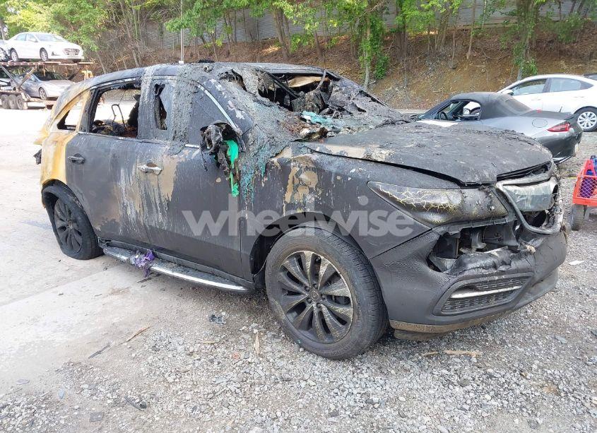 2014 Acura Mdx TECHNOLOGY PKG W/ENTERTAINMENT PKG (VIN 5FRYD4H66EB045104) main photo