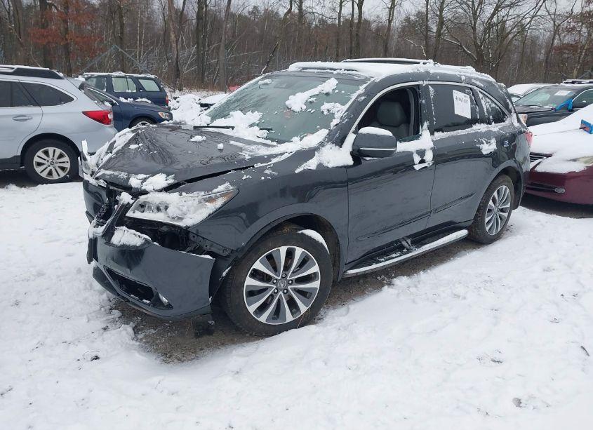 Photo 2 of 2016 Acura Mdx TECHNOLOGY ENTERTAINMENT PACKAGES/TECHNOLOGY, ENTERTAINMENT ACURAWATCH PLUS PACKAGES (VIN 5FRYD4H66GB026538)