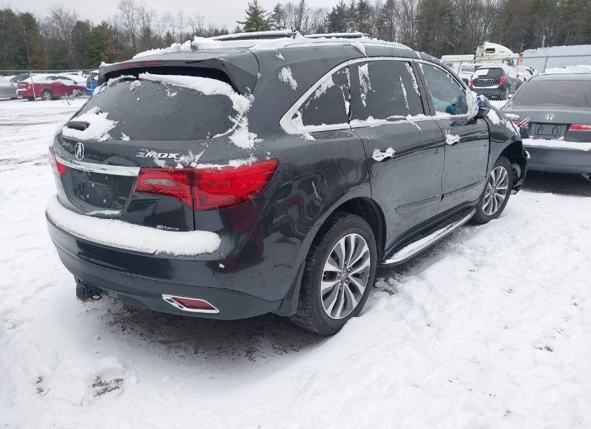 Photo 4 of 2016 Acura Mdx TECHNOLOGY ENTERTAINMENT PACKAGES/TECHNOLOGY, ENTERTAINMENT ACURAWATCH PLUS PACKAGES (VIN 5FRYD4H66GB026538)