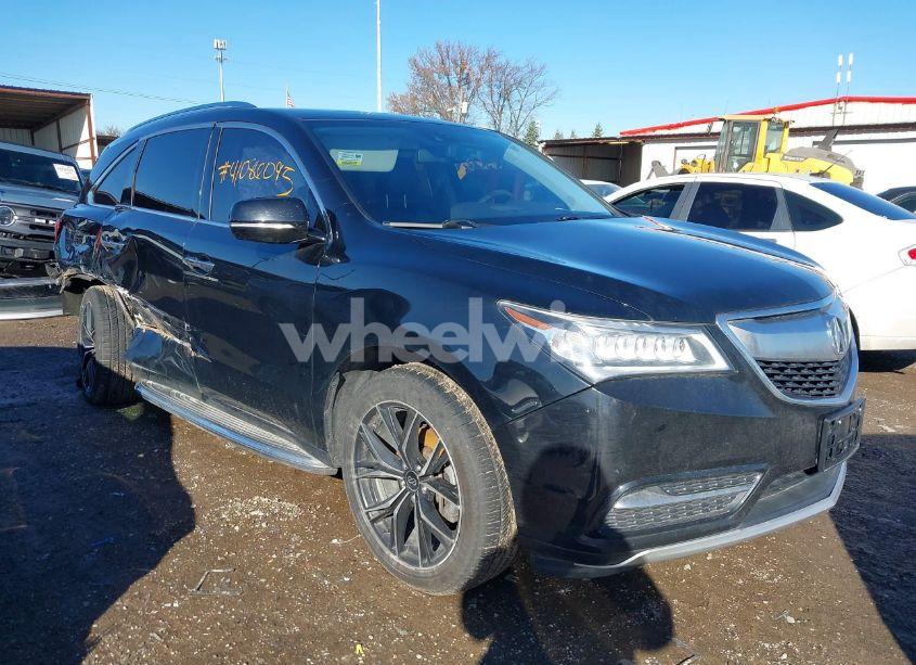 2014 Acura Mdx TECHNOLOGY PKG W/ENTERTAINMENT PKG (VIN 5FRYD4H67EB009597) main photo