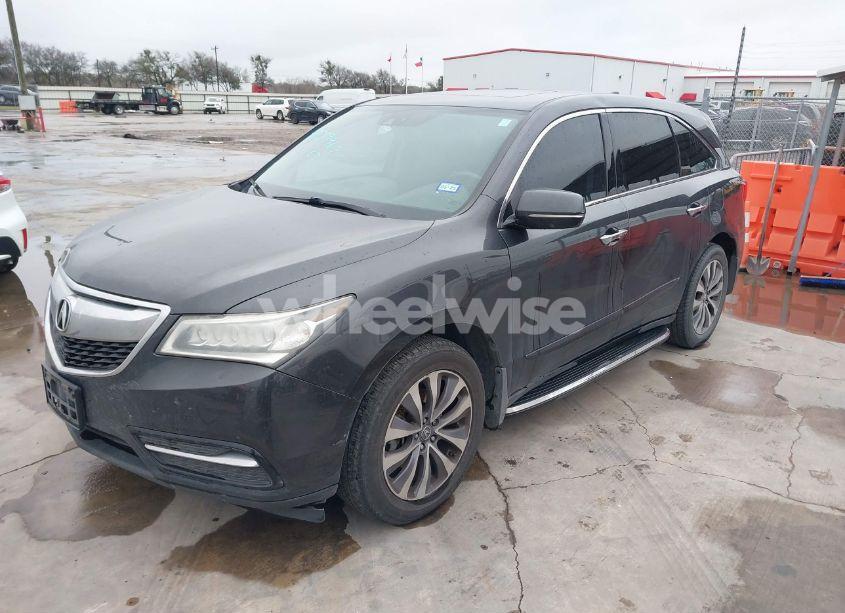 Photo 2 of 2014 Acura Mdx TECHNOLOGY PKG W/ENTERTAINMENT PKG (VIN 5FRYD4H67EB047735)