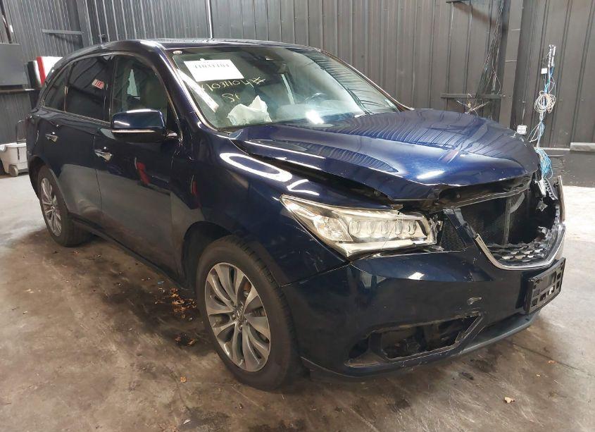 2016 Acura Mdx TECHNOLOGY ENTERTAINMENT PACKAGES/TECHNOLOGY, ENTERTAINMENT ACURAWATCH PLUS PACKAGES (VIN 5FRYD4H69GB057685) main photo