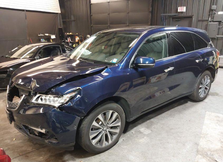 Photo 2 of 2016 Acura Mdx TECHNOLOGY ENTERTAINMENT PACKAGES/TECHNOLOGY, ENTERTAINMENT ACURAWATCH PLUS PACKAGES (VIN 5FRYD4H69GB057685)