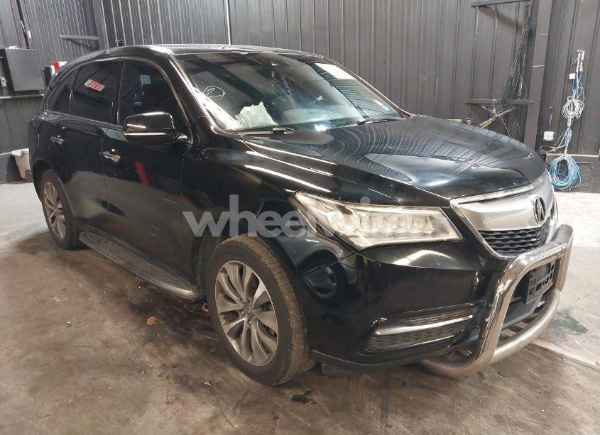 2016 Acura Mdx TECHNOLOGY, ENTERTAINMENT ACURAWATCH PLUS PACKAGES/W/TECH/ENTERTAINMENT (VIN 5FRYD4H6XGB008673) main photo