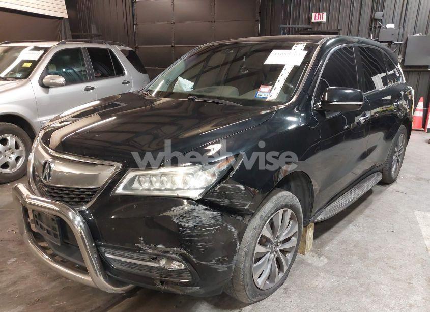 Photo 2 of 2016 Acura Mdx TECHNOLOGY, ENTERTAINMENT ACURAWATCH PLUS PACKAGES/W/TECH/ENTERTAINMENT (VIN 5FRYD4H6XGB008673)