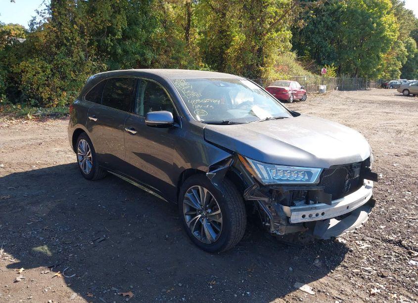 2017 Acura Mdx TECHNOLOGY ENTERTAINMENT PKGS (VIN 5FRYD4H76HB007269) main photo