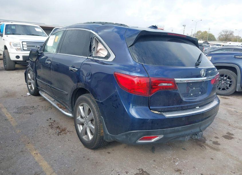 Photo 3 of 2014 Acura Mdx ADVANCE PKG W/ENTERTAINMENT PKG (VIN 5FRYD4H80EB040370)