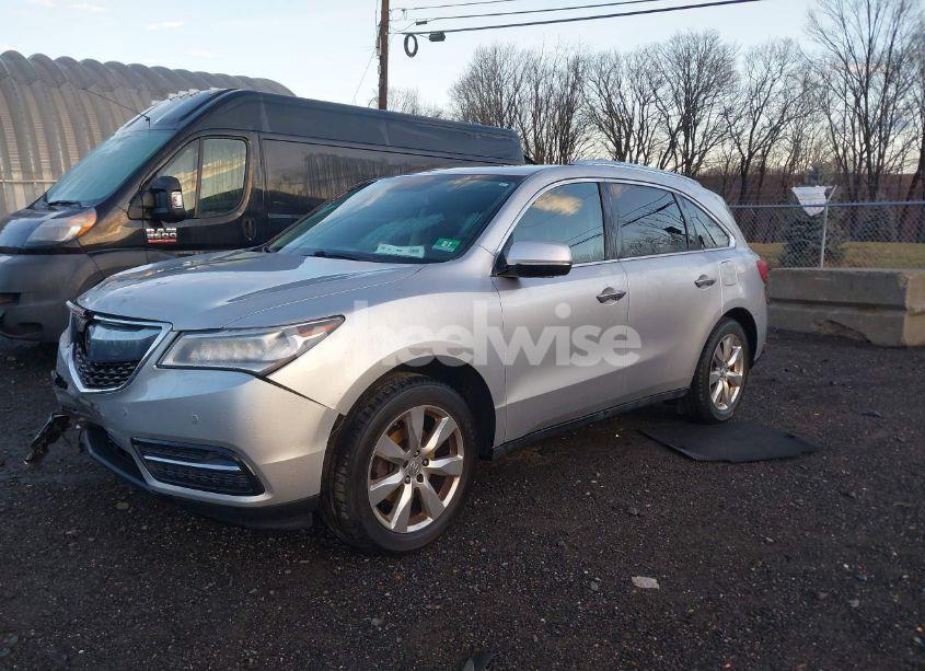 Photo 2 of 2014 Acura Mdx ADVANCE PKG W/ENTERTAINMENT PKG (VIN 5FRYD4H81EB036943)