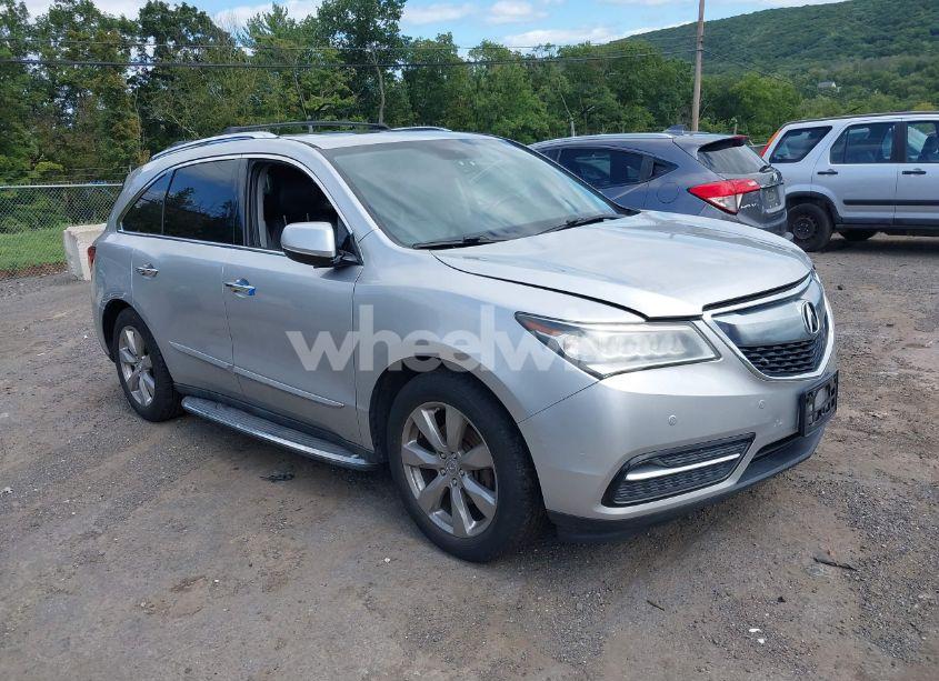 2014 Acura Mdx ADVANCE PKG W/ENTERTAINMENT PKG (VIN 5FRYD4H81EB038983) main photo