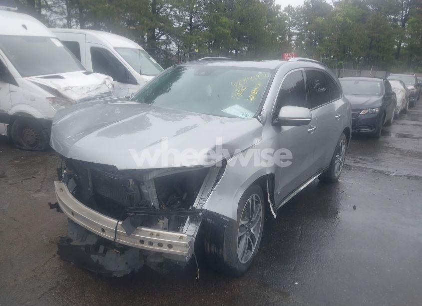 Photo 2 of 2017 Acura Mdx ADVANCE PACKAGE (VIN 5FRYD4H81HB002750)