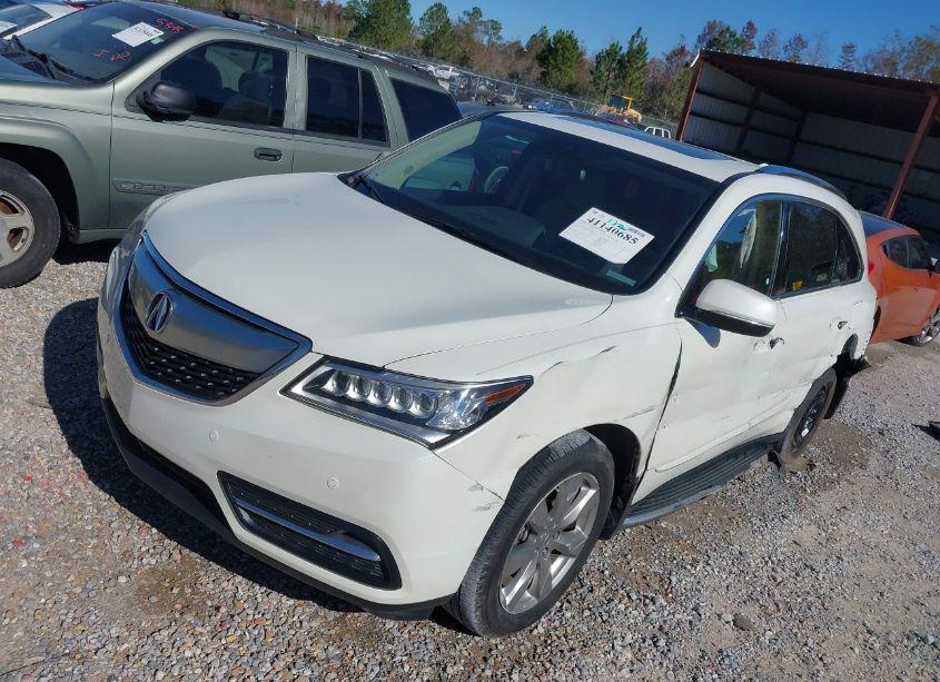 Photo 2 of 2015 Acura Mdx ADVANCE PKG W/ENTERTAINMENT PKG (VIN 5FRYD4H82FB027749)