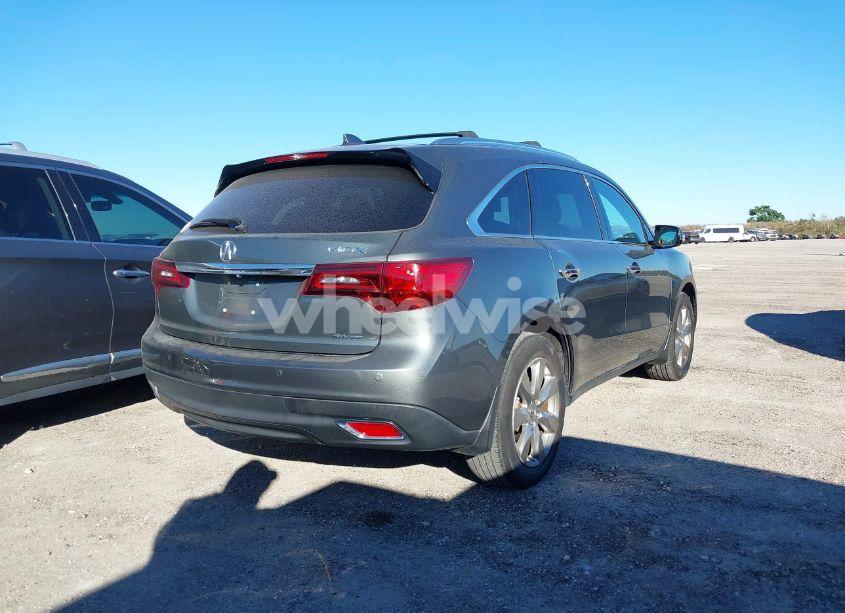 Photo 4 of 2014 Acura Mdx ADVANCE PKG W/ENTERTAINMENT PKG (VIN 5FRYD4H83EB048432)