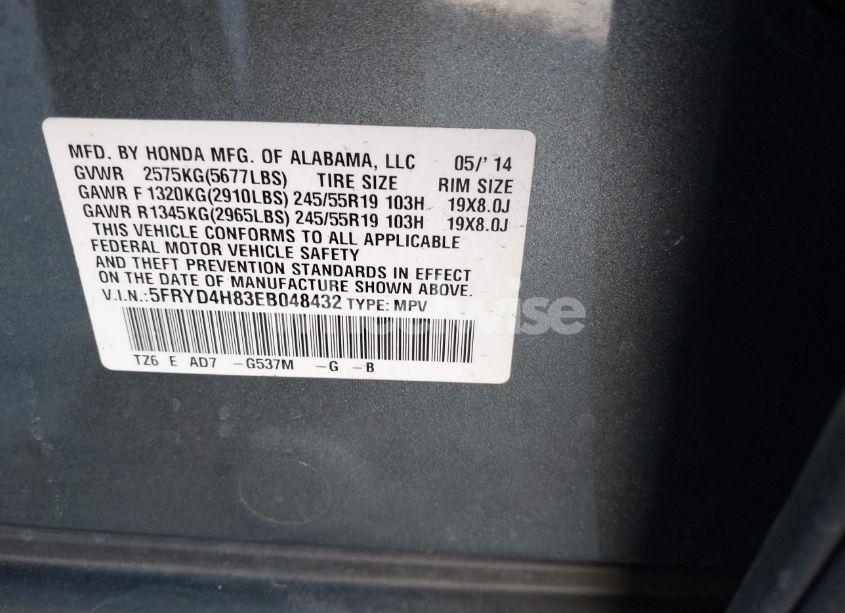 Photo 9 of 2014 Acura Mdx ADVANCE PKG W/ENTERTAINMENT PKG (VIN 5FRYD4H83EB048432)