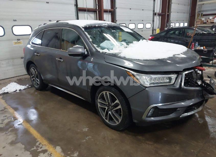 2017 Acura Mdx ADVANCE PACKAGE (VIN 5FRYD4H83HB001731) main photo