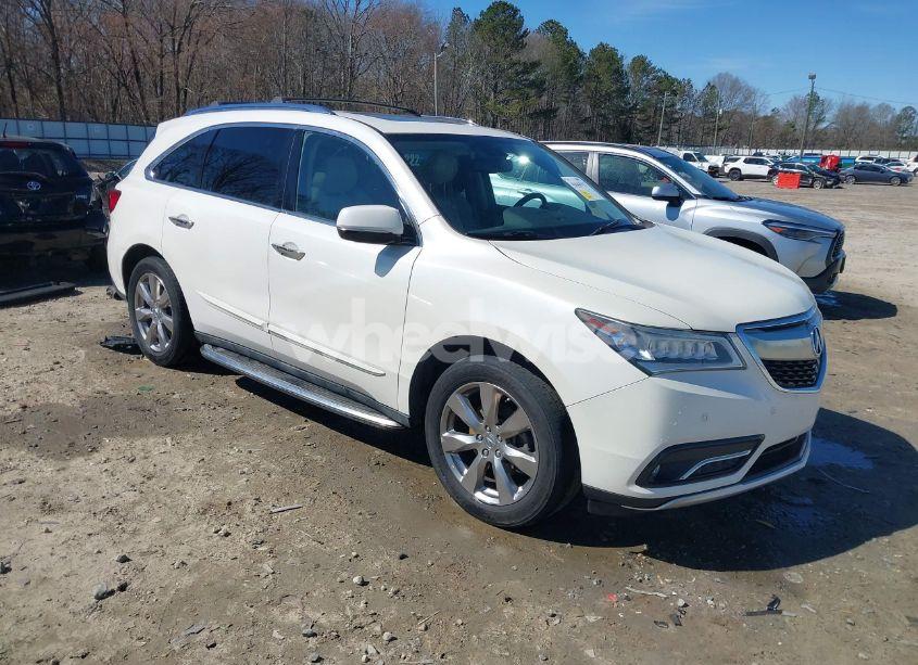 2014 Acura Mdx ADVANCE PKG W/ENTERTAINMENT PKG (VIN 5FRYD4H84EB001636) main photo