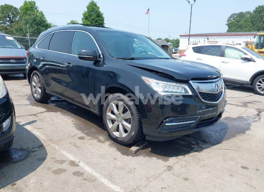 2014 Acura Mdx ADVANCE PKG W/ENTERTAINMENT PKG (VIN 5FRYD4H84EB032918) main photo