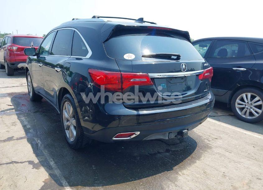 Photo 3 of 2014 Acura Mdx ADVANCE PKG W/ENTERTAINMENT PKG (VIN 5FRYD4H84EB032918)