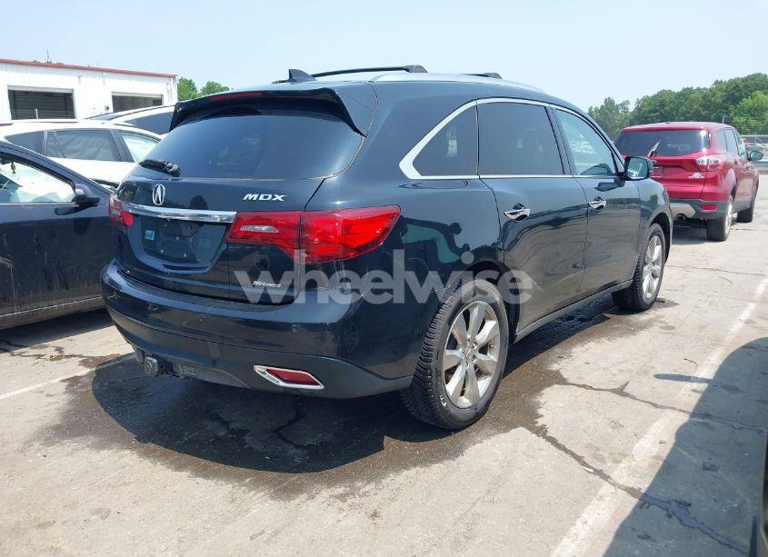 Photo 4 of 2014 Acura Mdx ADVANCE PKG W/ENTERTAINMENT PKG (VIN 5FRYD4H84EB032918)