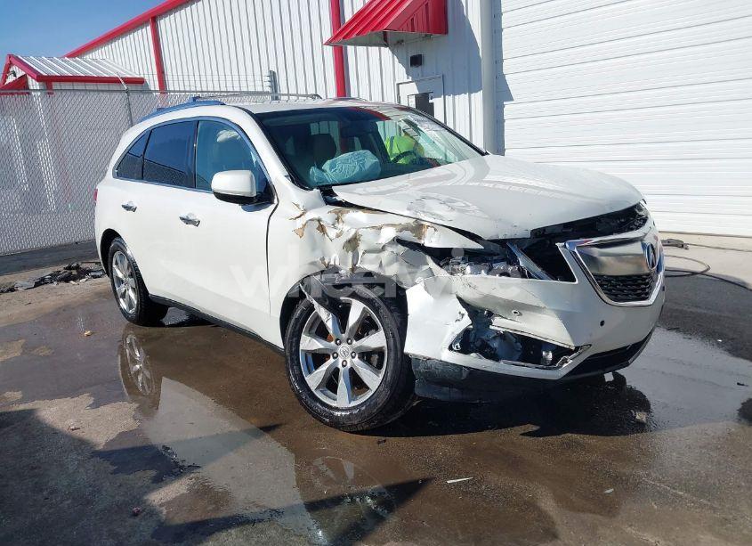 2015 Acura Mdx ADVANCE PKG W/ENTERTAINMENT PKG (VIN 5FRYD4H84FB030880) main photo