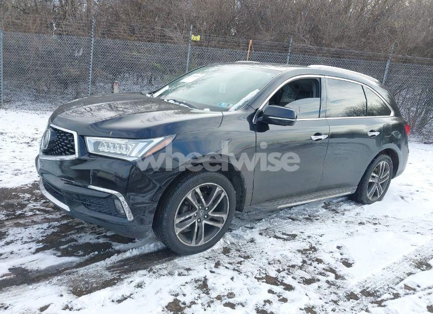 Photo 2 of 2017 Acura Mdx ADVANCE PACKAGE (VIN 5FRYD4H84HB022488)