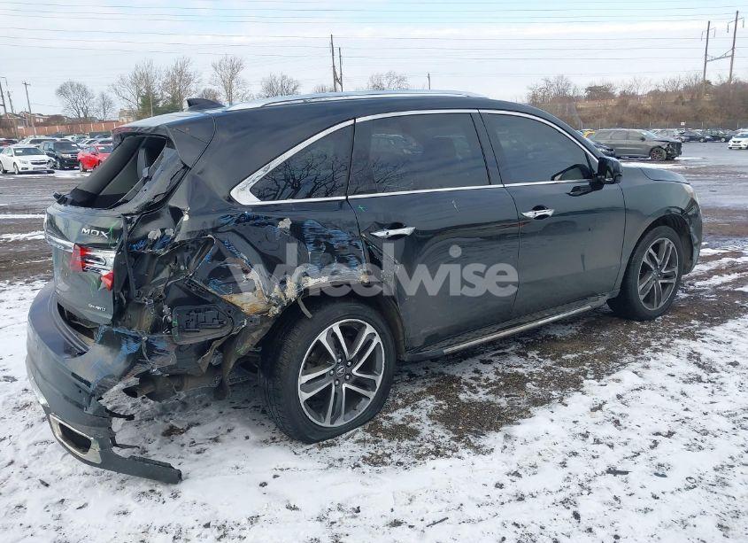 Photo 4 of 2017 Acura Mdx ADVANCE PACKAGE (VIN 5FRYD4H84HB022488)