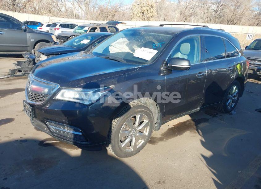 Photo 2 of 2014 Acura Mdx ADVANCE PKG W/ENTERTAINMENT PKG (VIN 5FRYD4H87EB013439)