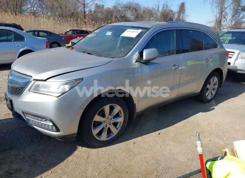 Photo 2 of 2014 Acura Mdx ADVANCE PKG W/ENTERTAINMENT PKG (VIN 5FRYD4H87EB038972)