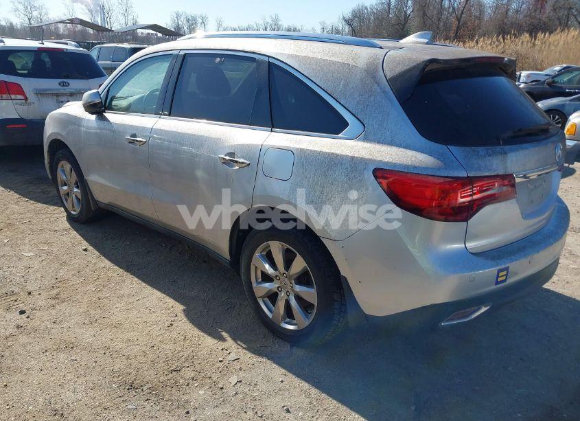 Photo 3 of 2014 Acura Mdx ADVANCE PKG W/ENTERTAINMENT PKG (VIN 5FRYD4H87EB038972)