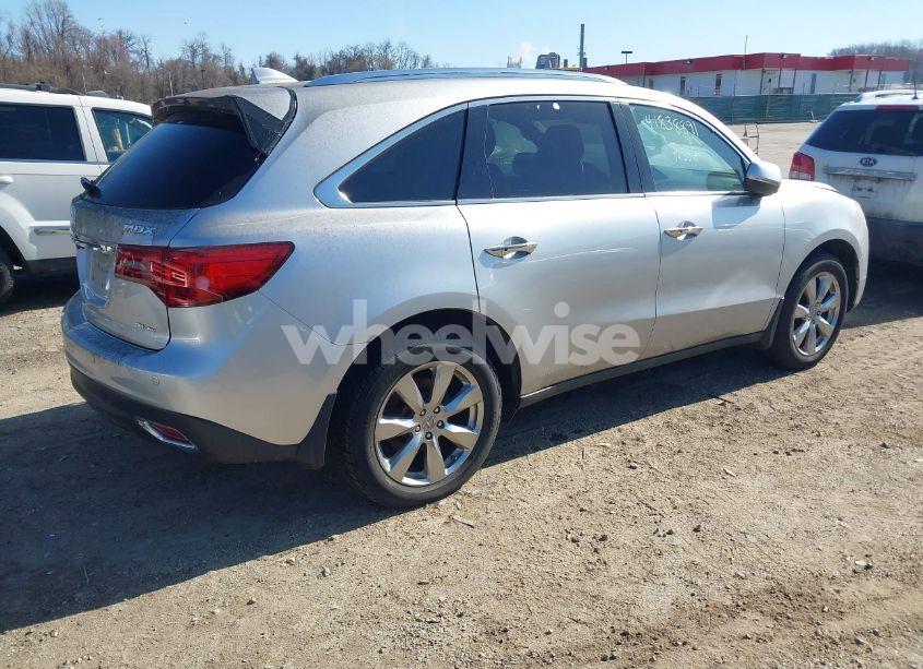 Photo 4 of 2014 Acura Mdx ADVANCE PKG W/ENTERTAINMENT PKG (VIN 5FRYD4H87EB038972)