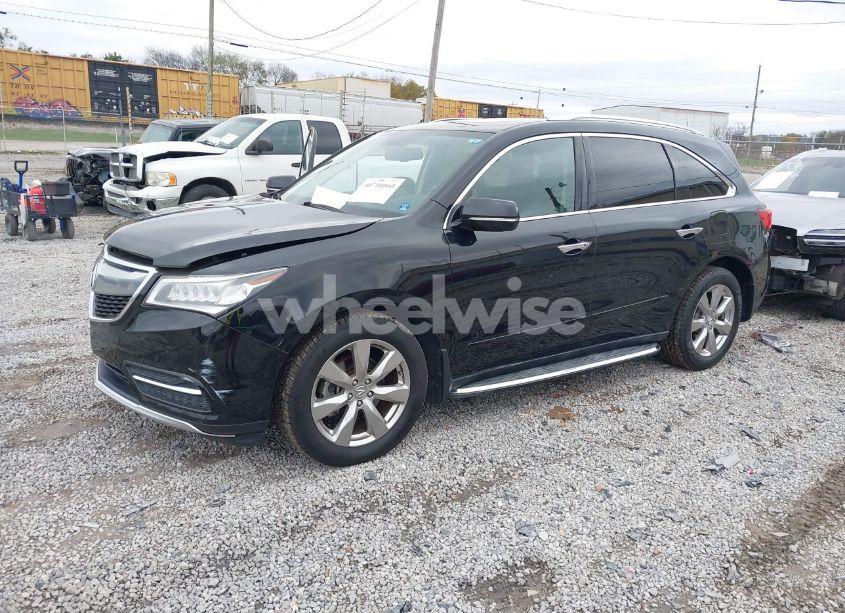 Photo 2 of 2014 Acura Mdx ADVANCE PKG W/ENTERTAINMENT PKG (VIN 5FRYD4H87EB041368)
