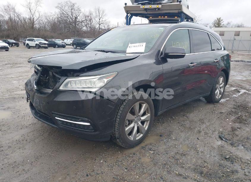 Photo 2 of 2014 Acura Mdx ADVANCE PKG W/ENTERTAINMENT PKG (VIN 5FRYD4H88EB006239)
