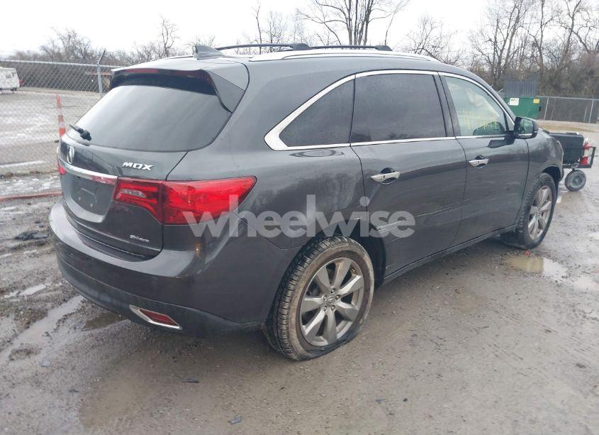 Photo 4 of 2014 Acura Mdx ADVANCE PKG W/ENTERTAINMENT PKG (VIN 5FRYD4H88EB006239)