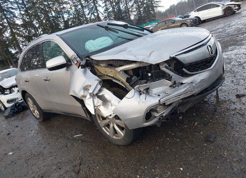 2014 Acura Mdx ADVANCE PKG W/ENTERTAINMENT PKG (VIN 5FRYD4H88EB022778) main photo