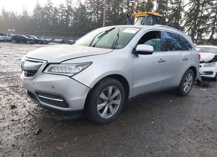 Photo 2 of 2014 Acura Mdx ADVANCE PKG W/ENTERTAINMENT PKG (VIN 5FRYD4H88EB022778)