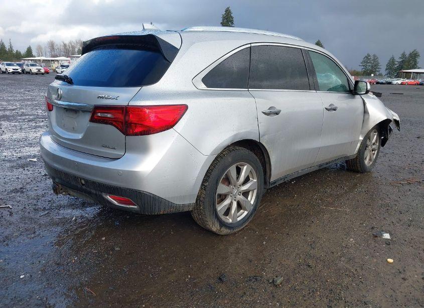 Photo 4 of 2014 Acura Mdx ADVANCE PKG W/ENTERTAINMENT PKG (VIN 5FRYD4H88EB022778)