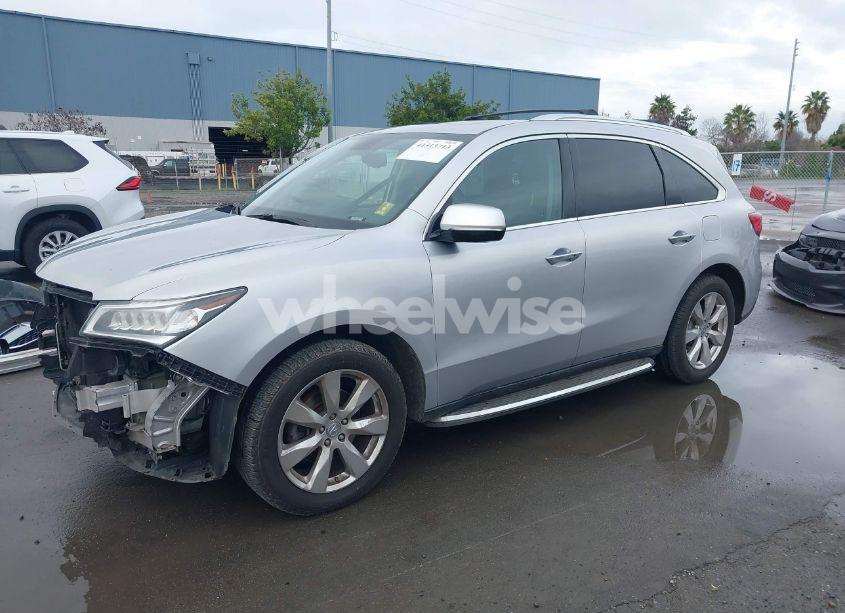 Photo 2 of 2014 Acura Mdx ADVANCE PKG W/ENTERTAINMENT PKG (VIN 5FRYD4H88EB036924)