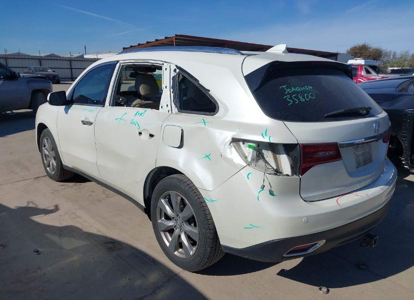Photo 3 of 2014 Acura Mdx ADVANCE PKG W/ENTERTAINMENT PKG (VIN 5FRYD4H88EB043758)