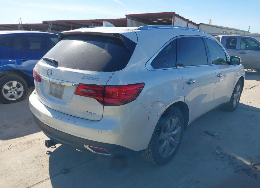 Photo 4 of 2014 Acura Mdx ADVANCE PKG W/ENTERTAINMENT PKG (VIN 5FRYD4H88EB043758)