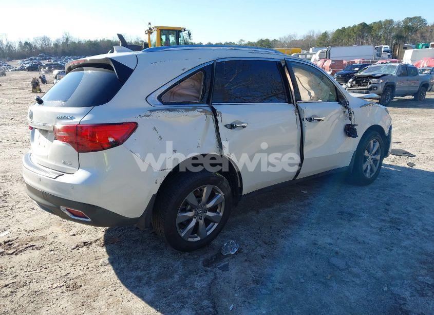 Photo 4 of 2014 Acura Mdx ADVANCE PKG W/ENTERTAINMENT PKG (VIN 5FRYD4H89EB028427)