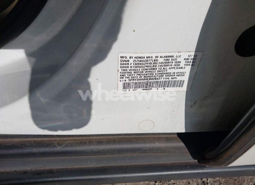 Photo 9 of 2014 Acura Mdx ADVANCE PKG W/ENTERTAINMENT PKG (VIN 5FRYD4H89EB028427)