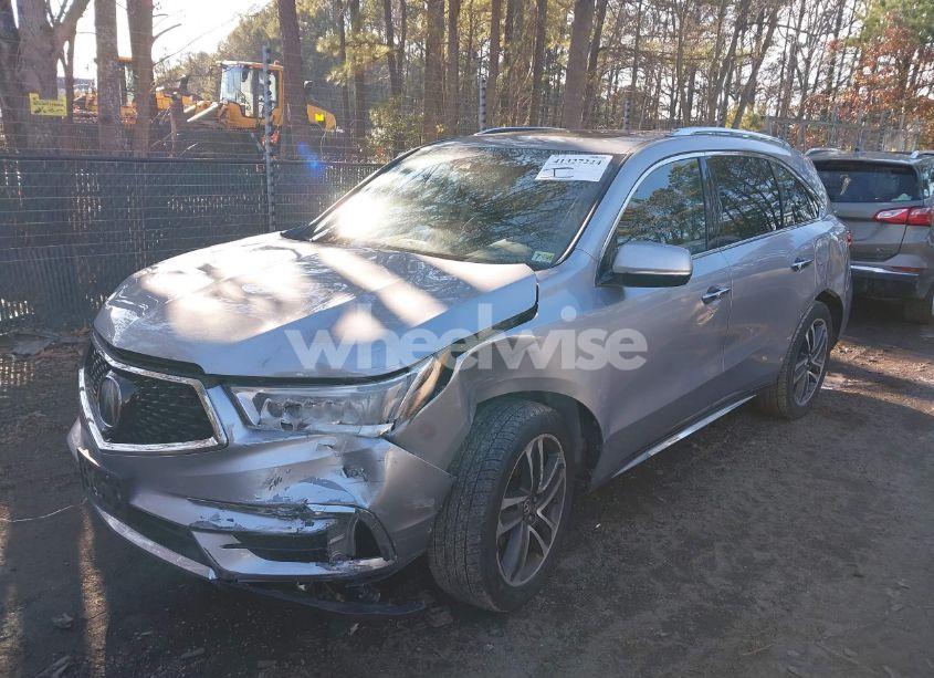 Photo 2 of 2017 Acura Mdx ADVANCE PACKAGE (VIN 5FRYD4H89HB013141)