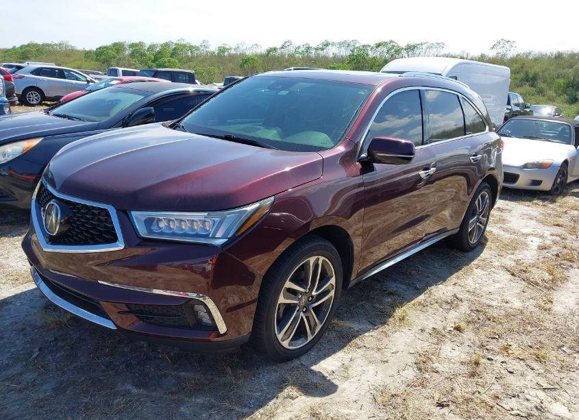 Photo 2 of 2017 Acura Mdx ADVANCE PACKAGE (VIN 5FRYD4H89HB025080)