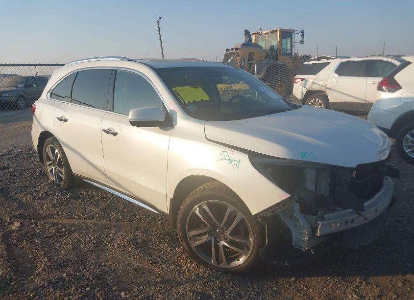 2017 Acura Mdx ADVANCE PACKAGE (VIN 5FRYD4H89HB034152) main photo