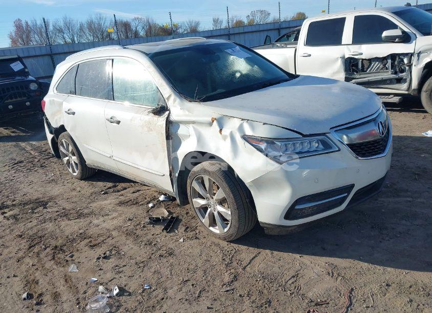 2014 Acura Mdx ADVANCE PKG W/ENTERTAINMENT PKG (VIN 5FRYD4H8XEB043793) main photo