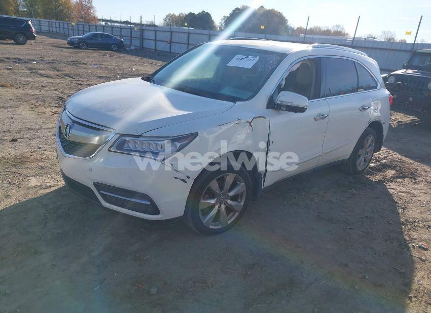 Photo 2 of 2014 Acura Mdx ADVANCE PKG W/ENTERTAINMENT PKG (VIN 5FRYD4H8XEB043793)