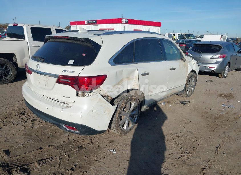 Photo 4 of 2014 Acura Mdx ADVANCE PKG W/ENTERTAINMENT PKG (VIN 5FRYD4H8XEB043793)