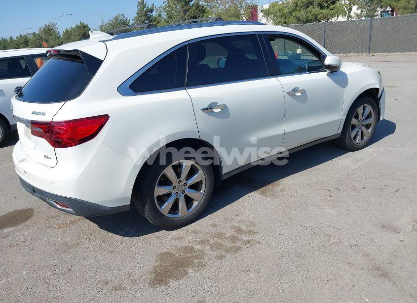 Photo 4 of 2014 Acura Mdx ADVANCE PKG W/ENTERTAINMENT PKG (VIN 5FRYD4H8XEB049707)