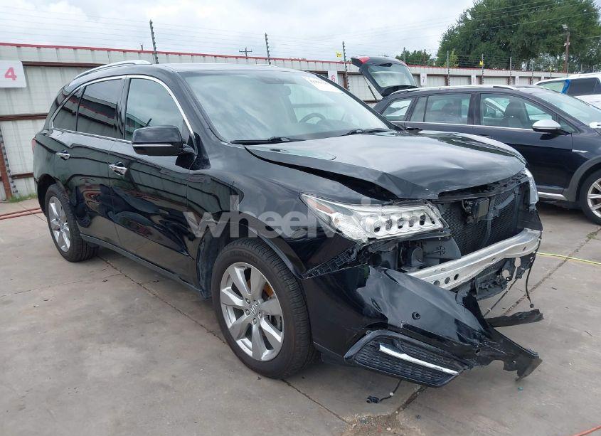 2015 Acura Mdx ADVANCE PKG W/ENTERTAINMENT PKG (VIN 5FRYD4H8XFB018460) main photo