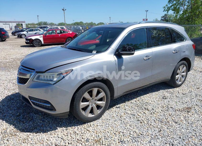 Photo 2 of 2016 Acura Mdx (VIN 5FRYD4H90GB062252)
